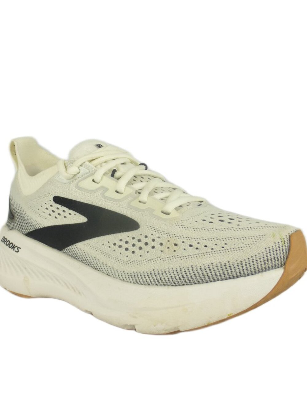 Brooks Women’s Glycerin 23 Neutral Running Shoe White/Black/Biscuit US 7.5